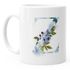 Buchstaben-Tasse "{style_variation}" Tasse mit Buchstabe Alphabet Monogramm Watercolor gezeichnet Kaffeetasse Autiga®preview