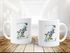 Buchstaben-Tasse "{style_variation}" Tasse mit Buchstabe Alphabet Monogramm Watercolor gezeichnet Kaffeetasse Autiga®preview