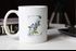 Buchstaben-Tasse "{style_variation}" Tasse mit Buchstabe Alphabet Monogramm Watercolor gezeichnet Kaffeetasse Autiga®preview