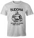 Buddha - Gefangen im Körper eines Gottes Herren T-Shirt Fun-Shirt Moonworks®preview