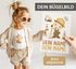 Bügelbilder-Set für Kinder Bagger Bär Personalisiert Wunschname Patches zum Aufbügeln auf Textilien Moonworks®preview