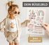 Bügelbilder Set für Kinder Personalisiert Prinzessin Einhorn Wunschname Patches zum Aufbügeln auf Textilien Moonworks®preview