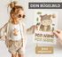 Bügelbilder-Set für Kinder Wilde Tiere Safari Personalisiert Wunschname Patches zum Aufbügeln auf Textilien Moonworks®preview