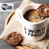 Büro-Tasse 2 Worte 1 Finger Spruchtasse Kaffeetasse MoonWorks® preview