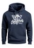 California Republic Hoodie Herren Wave Surf bedruckt Kapuzen-Pullover Männer Neverless®preview