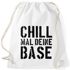 Chill mal deine Base Turnbeutel Jugend-Spruch Motiv Moonworks®preview