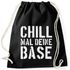 Chill mal deine Base Turnbeutel Jugend-Spruch Motiv Moonworks®preview