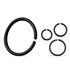 Continuous Ring Seamless Ring O-Ring Piercing Ring Chirurgenstahl Autiga®preview