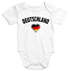 cooler Baby Body WM Fußball Weltmeisterschaft 2026 World Cup Deutschland Herz Flagge Moonworks®preview