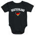 cooler Baby Body WM Fußball Weltmeisterschaft 2026 World Cup Deutschland Herz Flagge Moonworks®preview