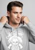 Cooler Herren Kapuzen-Pullover Lumberjack Hipster Bart Totenkopf Neverlesspreview