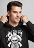 Cooler Herren Kapuzen-Pullover Lumberjack Hipster Bart Totenkopf Neverlesspreview
