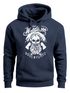 Cooler Herren Kapuzen-Pullover Lumberjack Hipster Bart Totenkopf Neverlesspreview