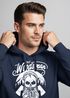 Cooler Herren Kapuzen-Pullover Lumberjack Hipster Bart Totenkopf Neverlesspreview