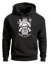 Cooler Herren Kapuzen-Pullover Lumberjack Hipster Bart Totenkopf Neverlesspreview