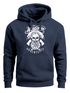 Cooler Herren Kapuzen-Pullover Lumberjack Hipster Bart Totenkopf Neverlesspreview