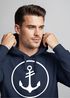 Cooler Kapuzen-Pullover Herren Anker Round Hoodie Männer Neverless®preview