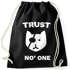 Cooler Turnbeutel Katze mit Augenklappe Hipster Moonworks®preview