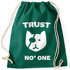 Cooler Turnbeutel Katze mit Augenklappe Hipster Moonworks®preview