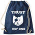 Cooler Turnbeutel Katze mit Augenklappe Hipster Moonworks®preview