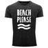 Cooles Angesagtes Herren T-Shirt Vintage Shirt Beach Please Urlaub Strand Aufdruck Used Look Slim Fit Neverless®preview