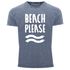 Cooles Angesagtes Herren T-Shirt Vintage Shirt Beach Please Urlaub Strand Aufdruck Used Look Slim Fit Neverless®preview
