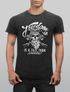 Cooles Angesagtes Herren T-Shirt Vintage Shirt Biker Spruch Motiv Totenkopf Aufdruck Used Look Slim Fit Neverless®preview