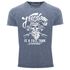 Cooles Angesagtes Herren T-Shirt Vintage Shirt Biker Spruch Motiv Totenkopf Aufdruck Used Look Slim Fit Neverless®preview