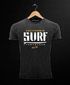 Cooles Angesagtes Herren T-Shirt Vintage Shirt California Surf Aufdruck Used Look Slim Fit Neverless®preview
