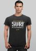 Cooles Angesagtes Herren T-Shirt Vintage Shirt California Surf Aufdruck Used Look Slim Fit Neverless®preview