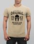 Cooles Angesagtes Herren T-Shirt Vintage Shirt Original Gladiator Aufdruck Used Look Slim Fit Neverless®preview