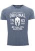 Cooles Angesagtes Herren T-Shirt Vintage Shirt Original Gladiator Aufdruck Used Look Slim Fit Neverless®preview