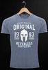 Cooles Angesagtes Herren T-Shirt Vintage Shirt Original Gladiator Aufdruck Used Look Slim Fit Neverless®preview