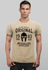 Cooles Angesagtes Herren T-Shirt Vintage Shirt Original Gladiator Aufdruck Used Look Slim Fit Neverless®preview