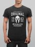 Cooles Angesagtes Herren T-Shirt Vintage Shirt Original Gladiator Aufdruck Used Look Slim Fit Neverless®preview