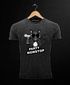 Cooles Angesagtes Herren T-Shirt Vintage Shirt Party Non-Stop Mops Aufdruck Used Look Slim Fit Neverless®preview