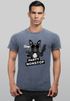 Cooles Angesagtes Herren T-Shirt Vintage Shirt Party Non-Stop Mops Aufdruck Used Look Slim Fit Neverless®preview