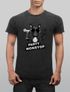 Cooles Angesagtes Herren T-Shirt Vintage Shirt Party Non-Stop Mops Aufdruck Used Look Slim Fit Neverless®preview