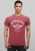 Cooles Angesagtes Herren T-Shirt Vintage Shirt Retro Auto Kolben Used Look Slim Fit Neverless®preview