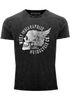 Cooles Angesagtes Herren T-Shirt Vintage Totenkopf Skull Wings Used Look Slim Fit Neverless®preview