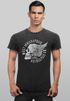 Cooles Angesagtes Herren T-Shirt Vintage Totenkopf Skull Wings Used Look Slim Fit Neverless®preview