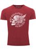 Cooles Angesagtes Herren T-Shirt Vintage Totenkopf Skull Wings Used Look Slim Fit Neverless®preview