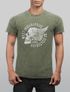 Cooles Angesagtes Herren T-Shirt Vintage Totenkopf Skull Wings Used Look Slim Fit Neverless®preview