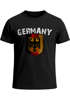Cooles Herren Fußball WM EM T-Shirt Deutschland Flaggen Design Vintage Lookpreview
