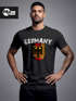 Cooles Herren Fußball WM EM T-Shirt Deutschland Flaggen Design Vintage Lookpreview