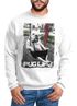 cooles Herren Sweatshirt mit Pug Life Print Hund in Schaukel Neverless®preview