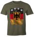 Cooles Herren T-Shirt Deutschland Fan-Shirt WM 2018 Fußball Weltmeisterschaft Moonworks®preview