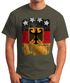 Cooles Herren T-Shirt Deutschland Fan-Shirt WM 2018 Fußball Weltmeisterschaft Moonworks®preview