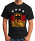 Cooles Herren T-Shirt Deutschland Fan-Shirt WM 2026 Fußball Weltmeisterschaft Moonworks®preview