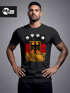 Cooles Herren T-Shirt Deutschland Fan-Shirt WM 2026 Fußball Weltmeisterschaft Moonworks®preview